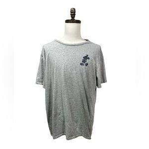 Disney Parks Mickey Mouse T-Shirt  Size XXL  Short Sleeve Graphic Gray